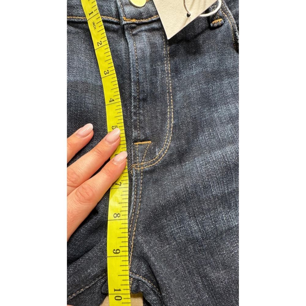 NWT FRAME Le Garcon Crop Jeans Cova Dark Wash Distressed Boyfriend Denim 29 - Picture 8 of 8